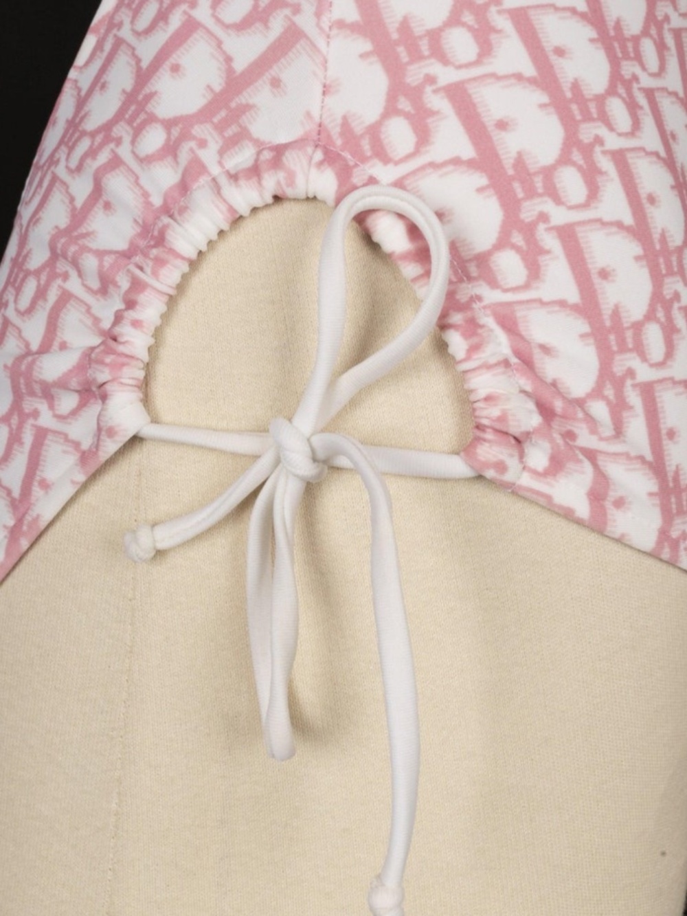Christian Dior Y2K Vintage John Galliano White & Pink 2004 swimsuit one piece - Picture 3 of 10